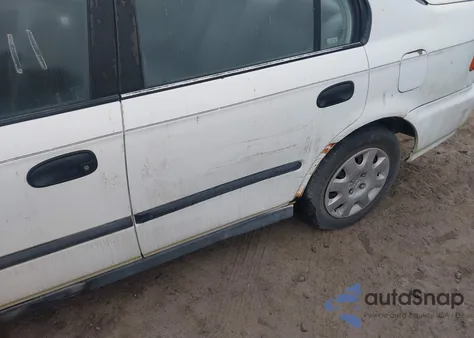 1998 Honda Civic Dx из США, поврежденный, VIN 2HGEJ6629WH554707